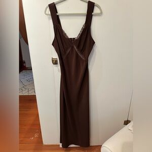 Reformation silk dress